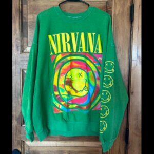 Green Nirvana Crewneck
